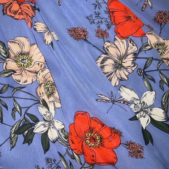 Vince Camuto Blue Floral Maxi Dress - Picture 6 of 6